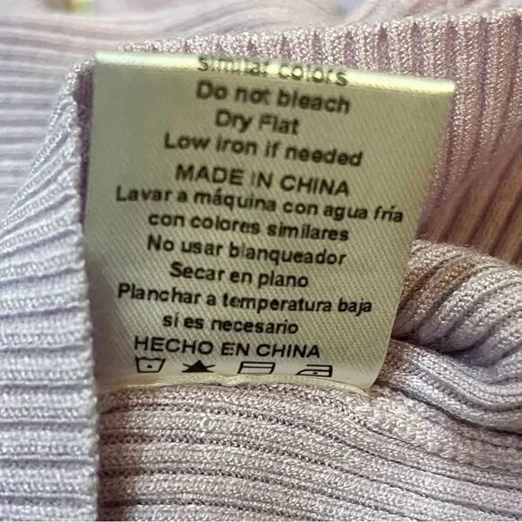 Lavender Turtleneck Sweater - Picture 8 of 16